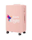Walizka duża Wings PERSONALIZED ABS+ 28" SOFT PINK