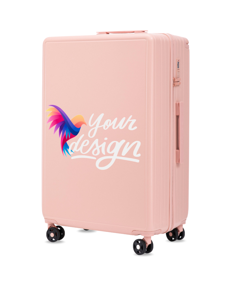 Walizka duża Wings PERSONALIZED ABS+ 28" SOFT PINK