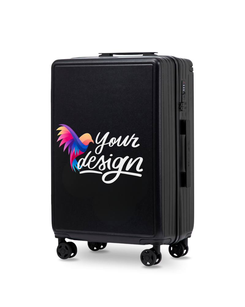Walizka średnia Wings PERSONALIZED ABS+ 24" BLACK