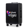 Walizka średnia Wings PERSONALIZED ABS+ 24" BLACK