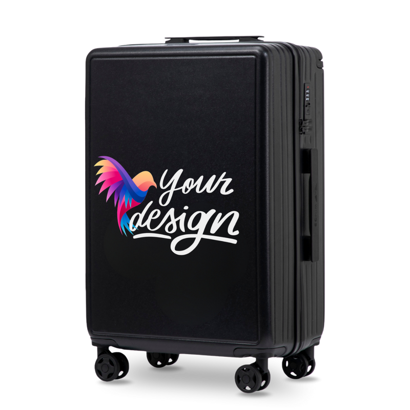 Walizka średnia Wings PERSONALIZED ABS+ 24" BLACK