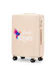 Walizka średnia Wings PERSONALIZED ABS+ 24" DIRTY WHITE