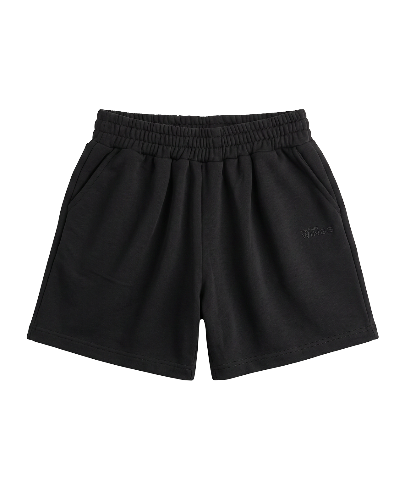 Damskie szorty dresowe UNLEASH WINGS BLACK