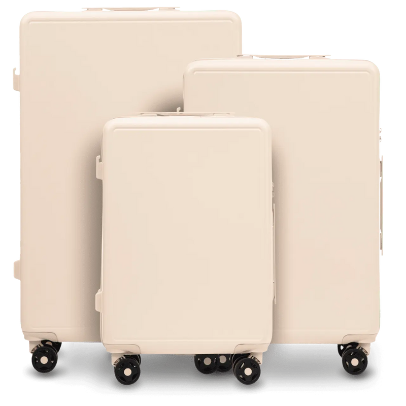 Komplet 3 WALIZEK Wings ABS+ BUNTING DIRTY WHITE