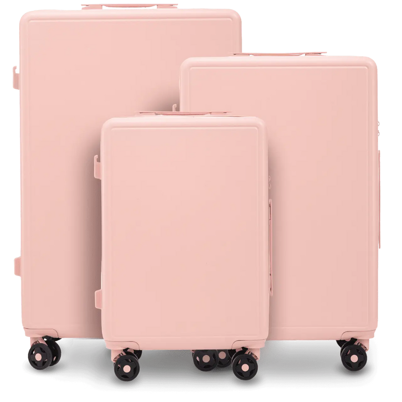 Komplet 3 WALIZEK Wings ABS + BUNTING SOFT PINK