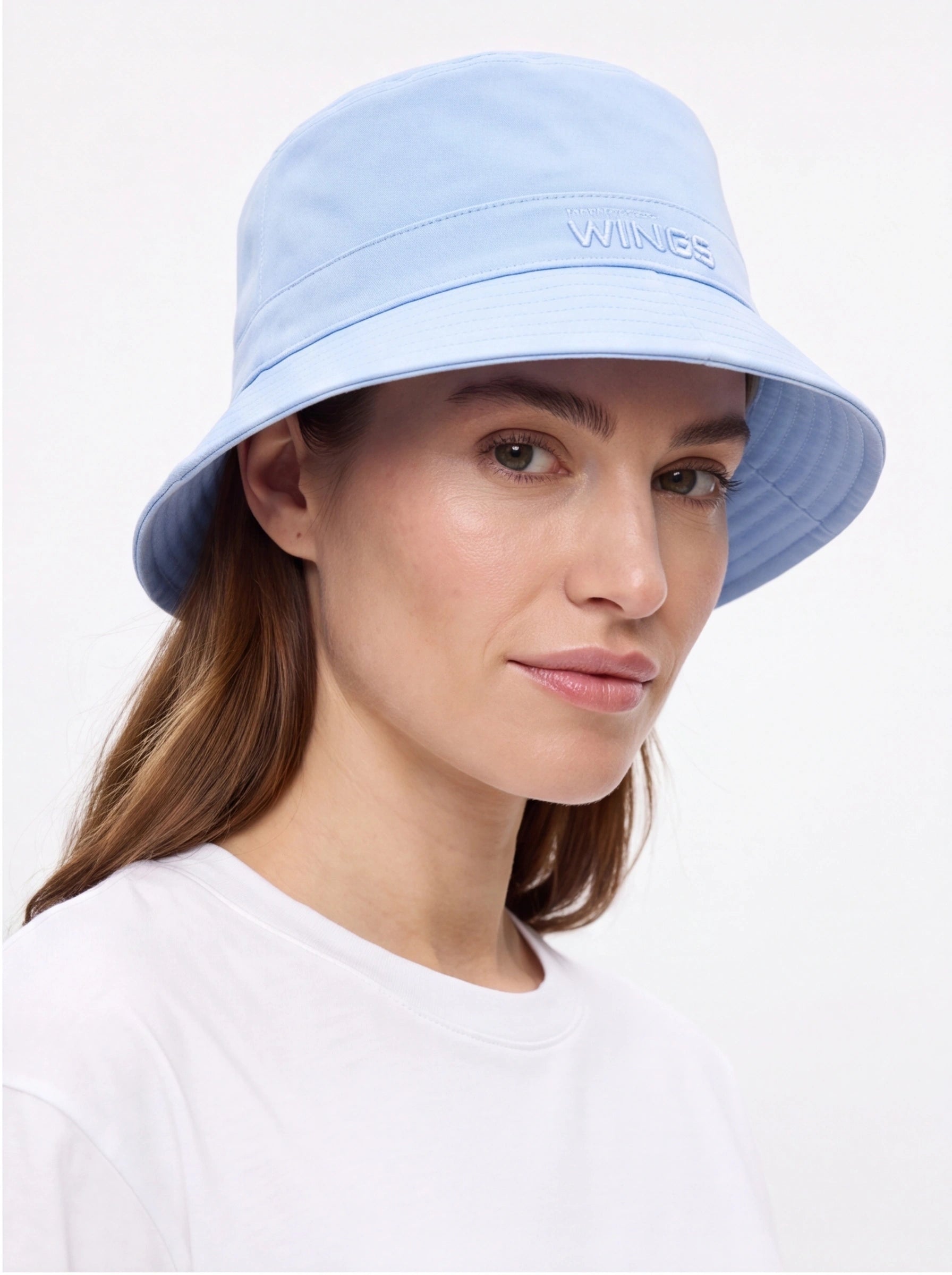 Bucket Hat WINGS UNLEASH bawełniany kapelusz PASTEL BLUE