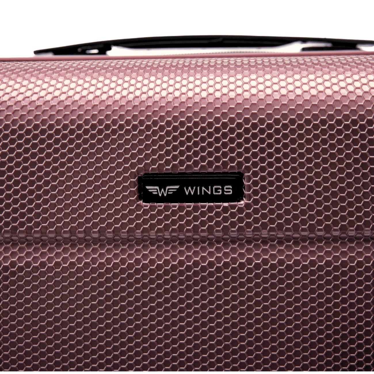 Zestaw 4 walizek Wings CRAKE S/M/L + Kuferek ROSE GOLD