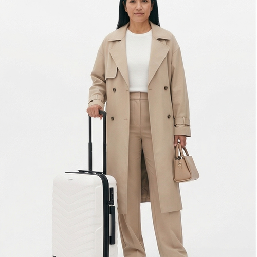 Walizka kabinowa Wings PHOENIX polipropylen 20" WHITE