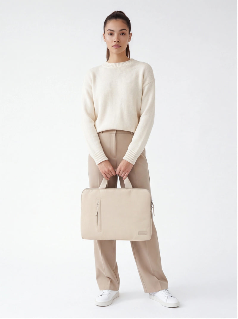 Torba na laptopa WINGS SOLENNE 15,6 cala BEIGE