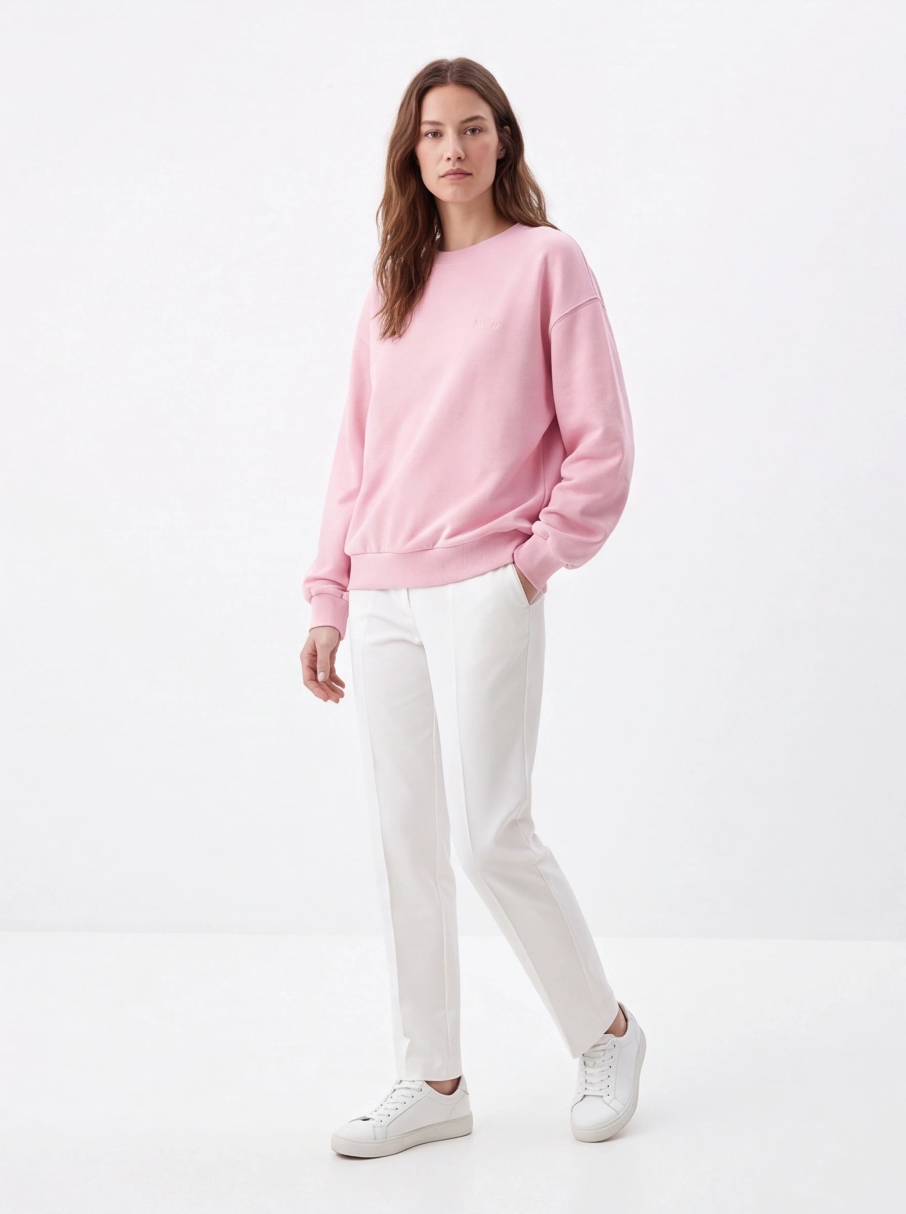 Damska bluza CREWNECK oversize UNLEASH WINGS PINK