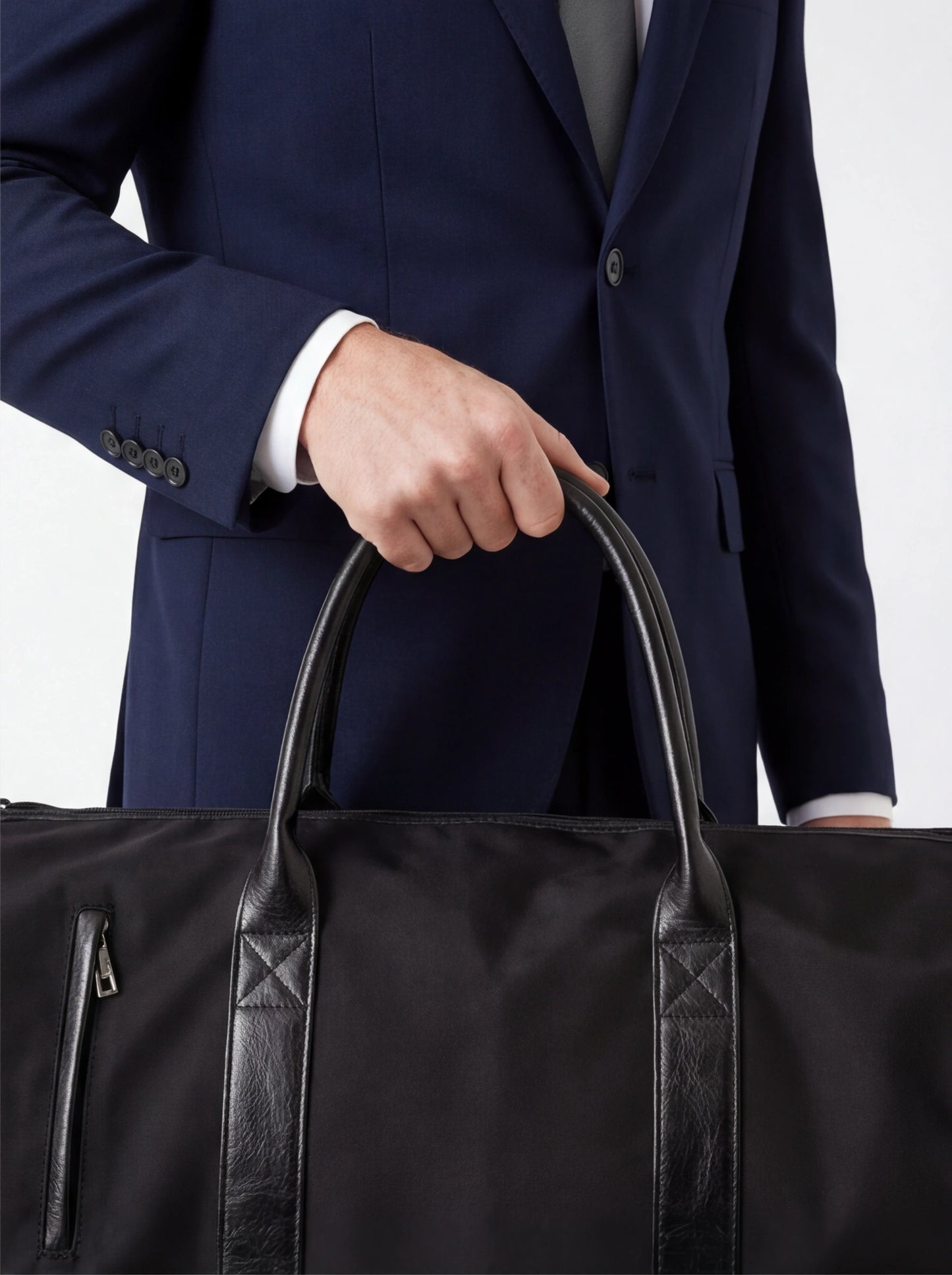 Elegancka torba na garnitur 2w1 WINGS BLACK