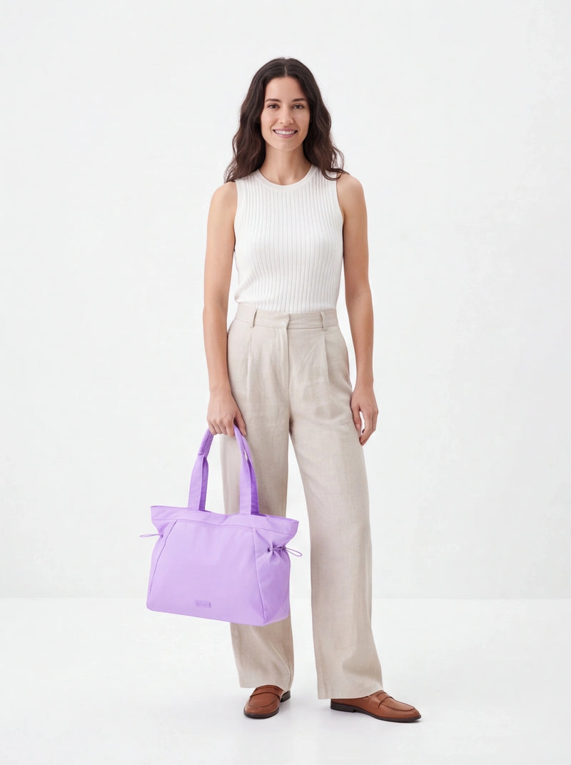 Torba shopper WINGS SOLENNE 14L pojemna PURPLE