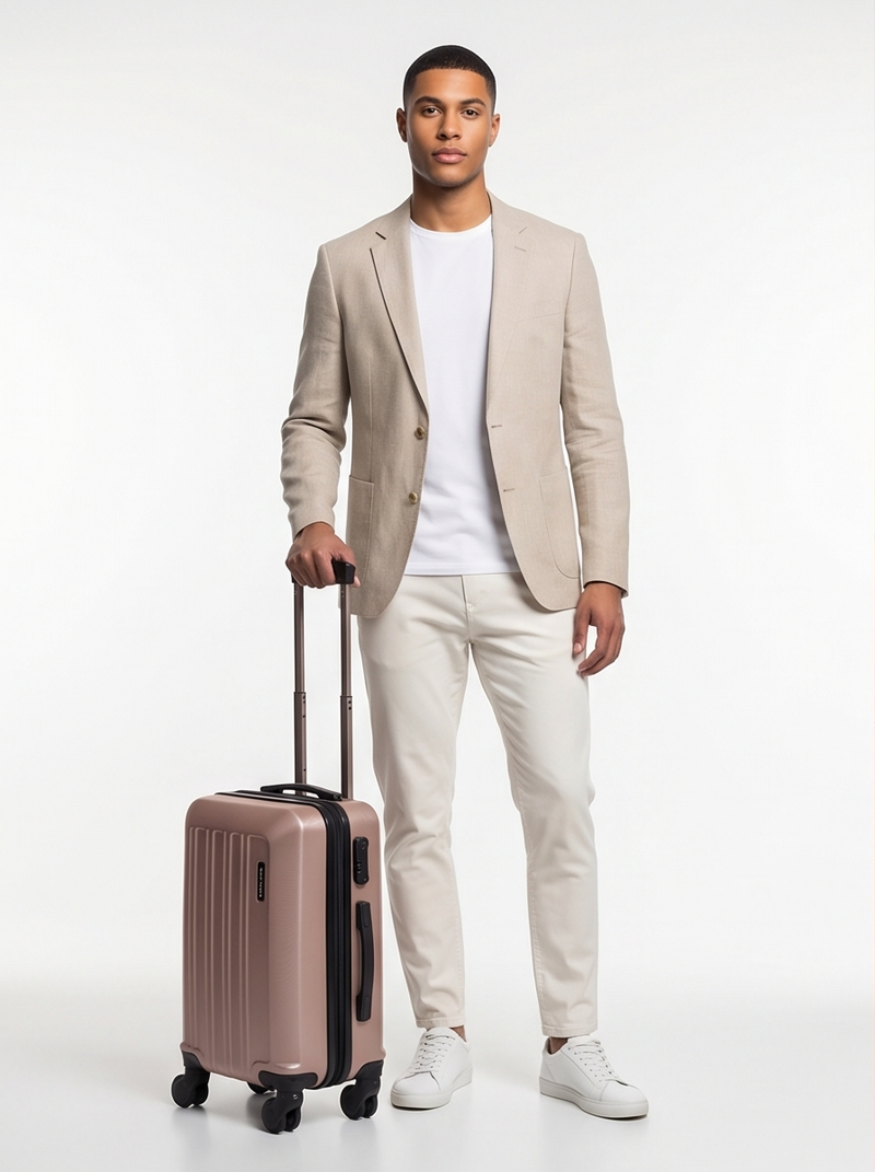 Walizka kabinowa Wings Free Carry On HARRIER Rose Gold