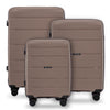 Komplet 3 walizek Wings HAWFINCH 3.0 polipropylen COFFEE