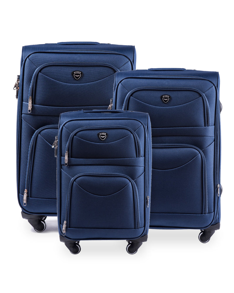 Zestaw 3 walizek Wings LARK BLUE