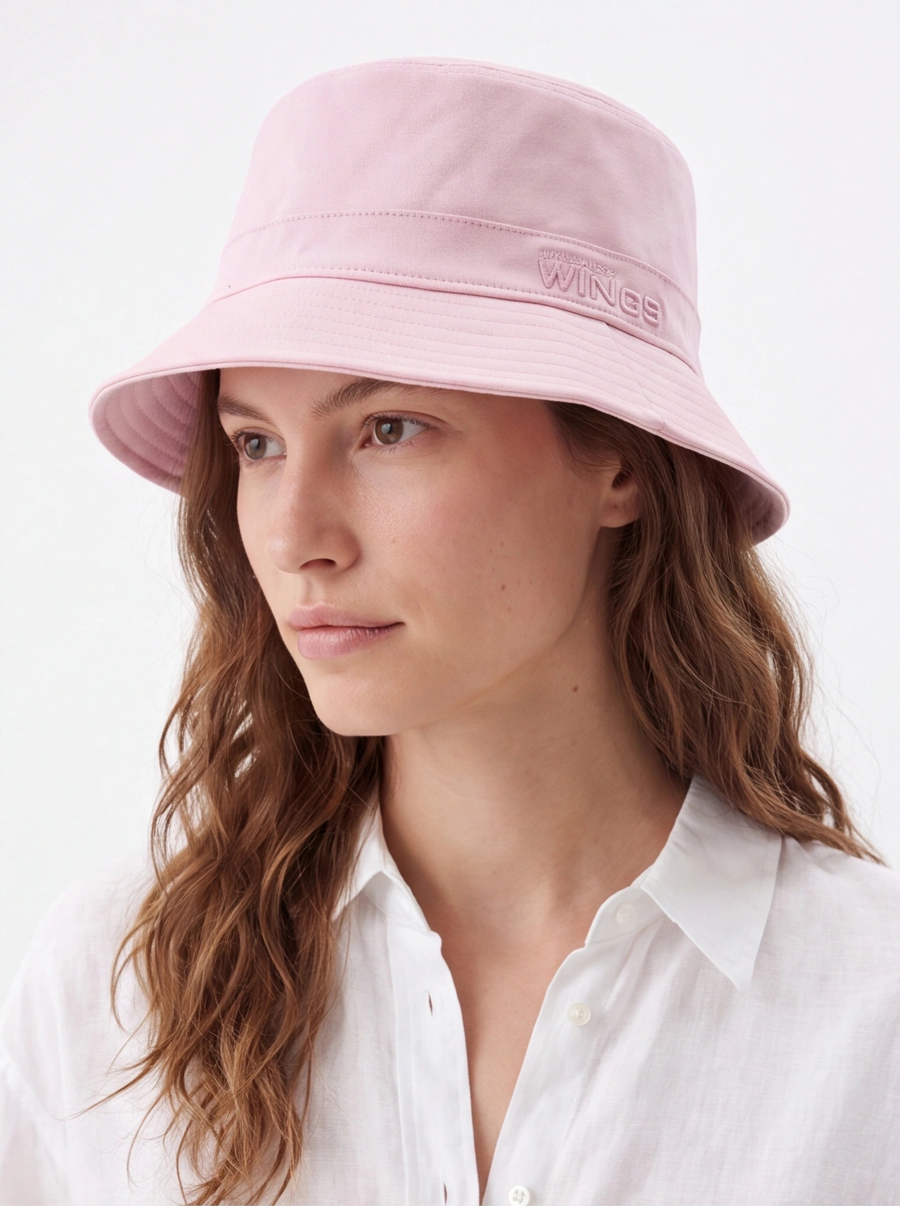 Bucket Hat WINGS UNLEASH bawełniany kapelusz PINK