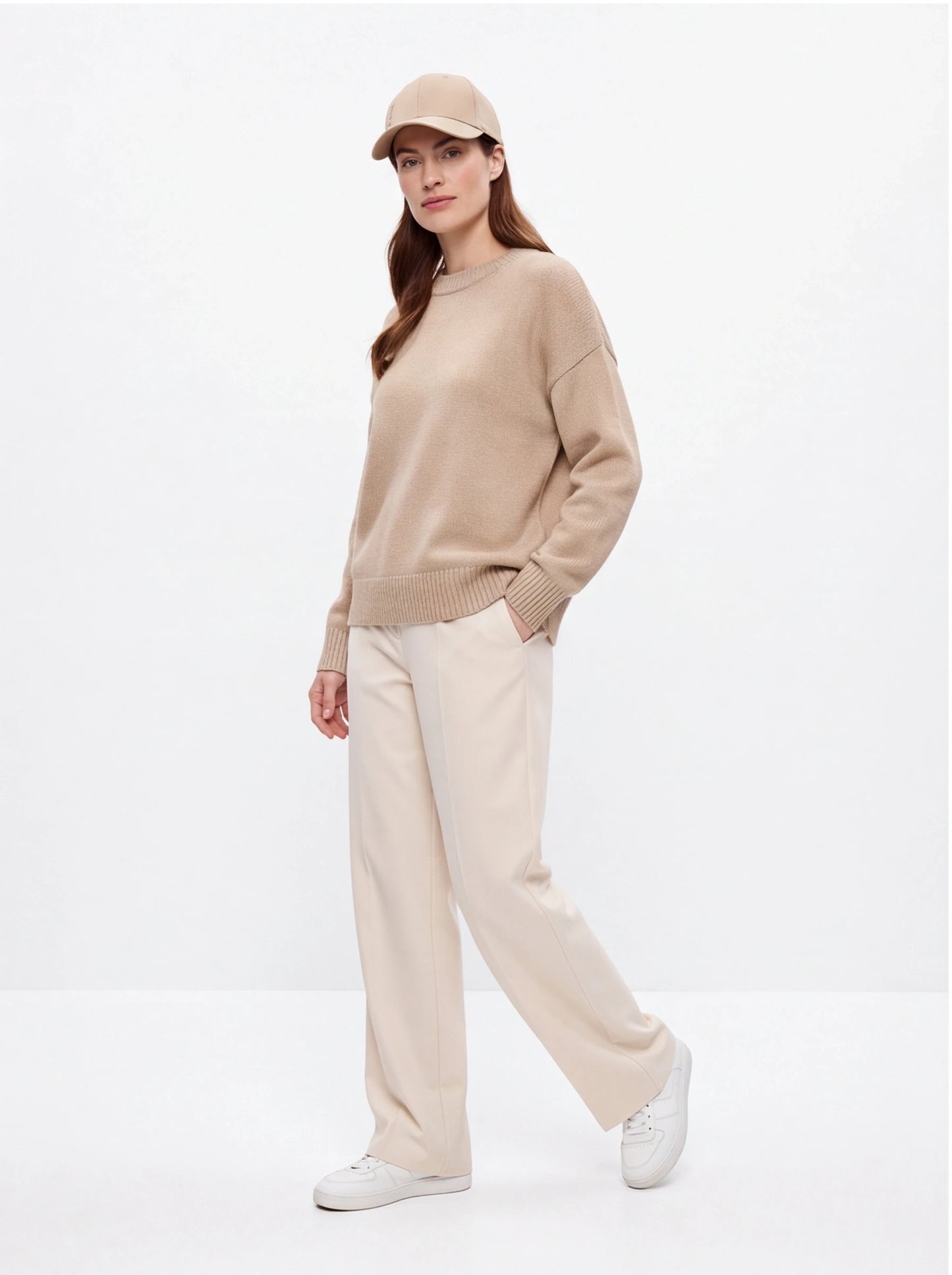 Czapka z daszkiem WINGS UNLEASH BEIGE