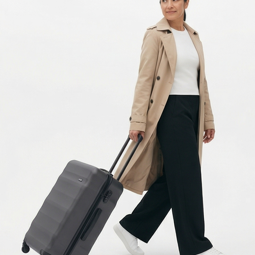 Walizka DUŻA WINGS ABS+ VULTURE 28" Dark Grey