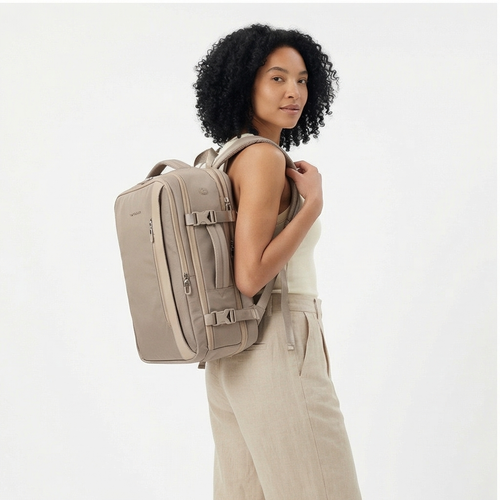 WINGS Plecak wielofunkcyjny SKYLARK poszerzany beige