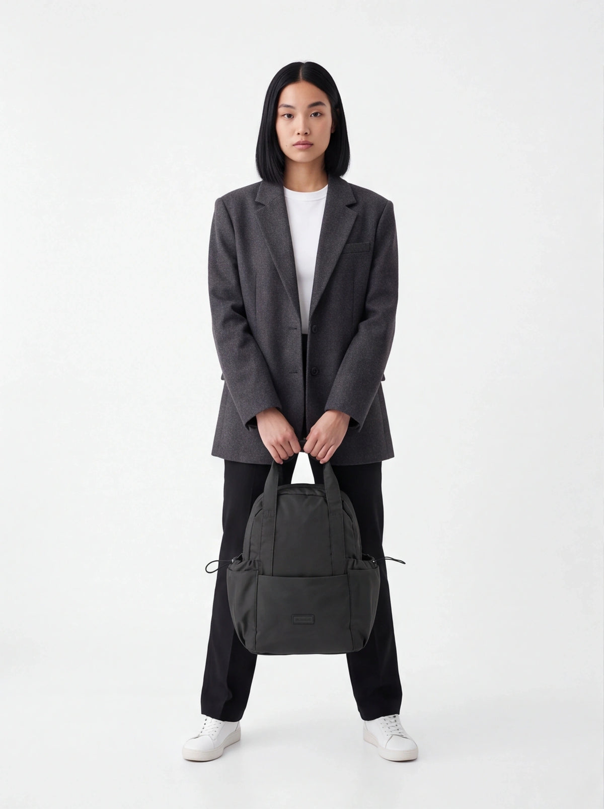 Plecak mały WINGS SOLENNE 12L na laptopa 14 cali miejski BLACK