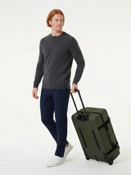 WINGS Walizka miękka duża 28" ROOK dark green