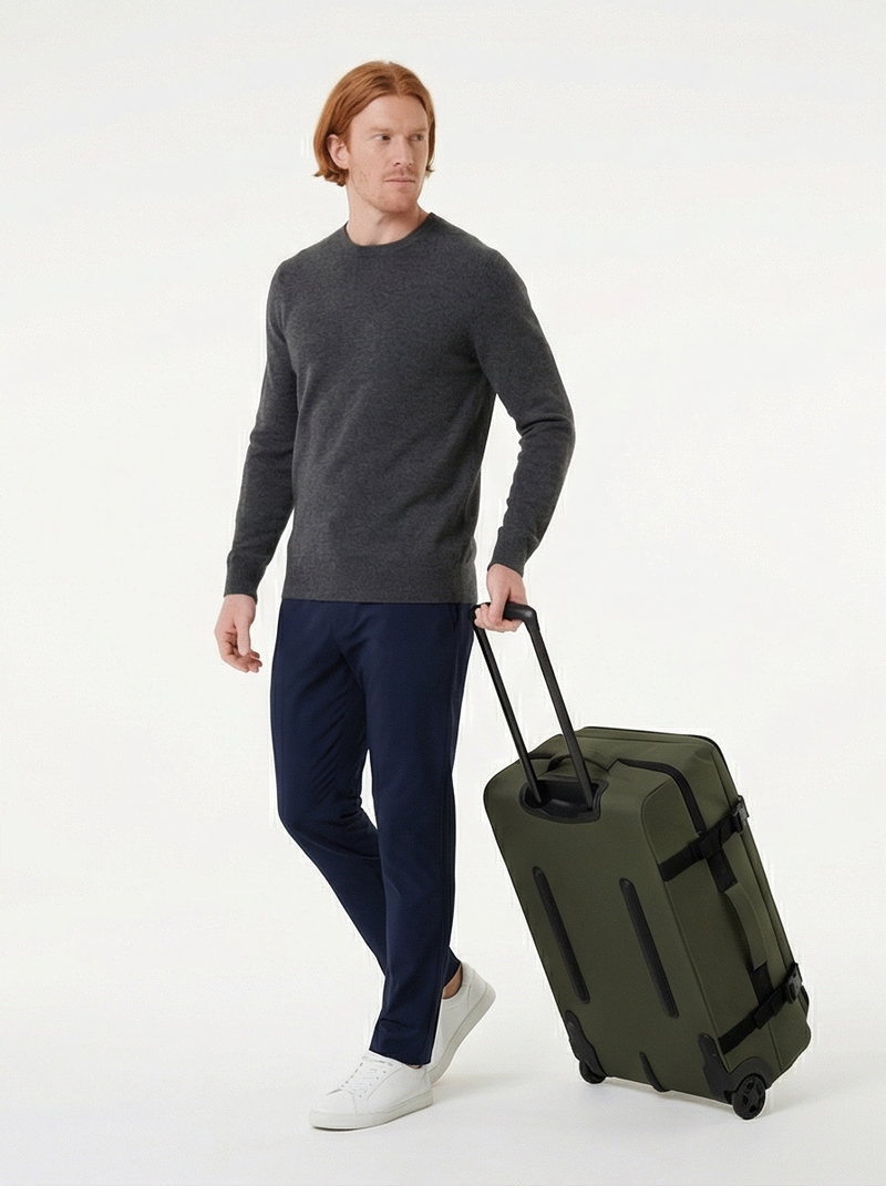 WINGS Walizka miękka duża 28" ROOK dark green