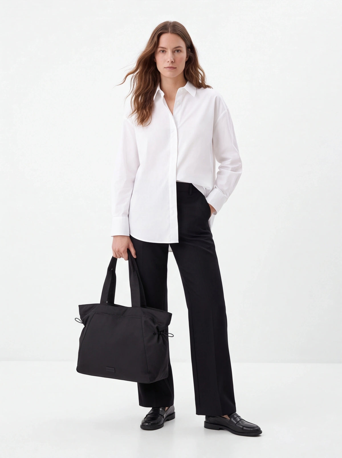 Torba shopper WINGS SOLENNE 14L pojemna BLACK