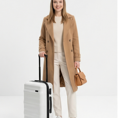 Walizka KABINOWA WINGS PC VULTURE 20" WHITE