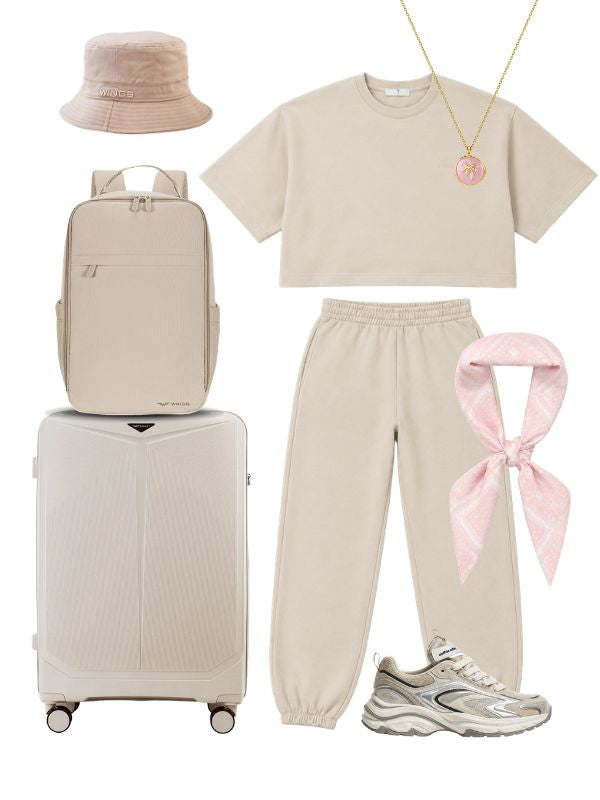 BEIGE & PINK