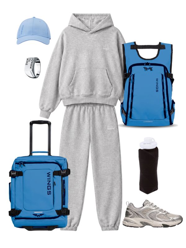 GREY & BLUE
