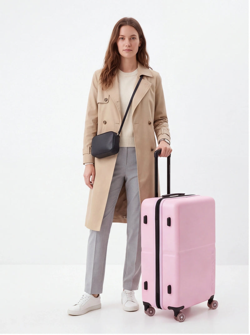 Walizka DUŻA WINGS MAGPIE 28" PINK