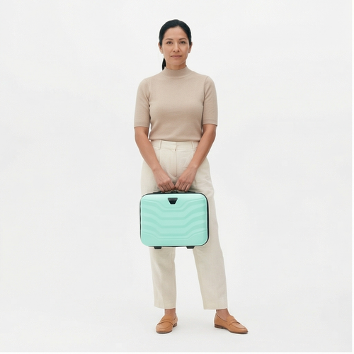 Kuferek podróżny Wings PEAFOWL kosmetyczka 14" LIGHT GREEN